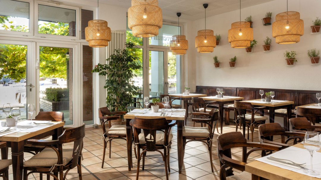 Speisesaal im Precise Resort Marina Wolfsbruch, © Precise Resort Marina Wolfsbruch