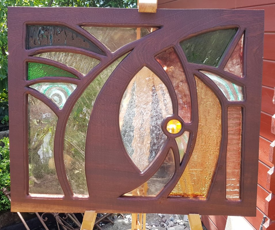 Durchblicke- Holz und Glas vereinigen sich, &copy; Heiner Drews