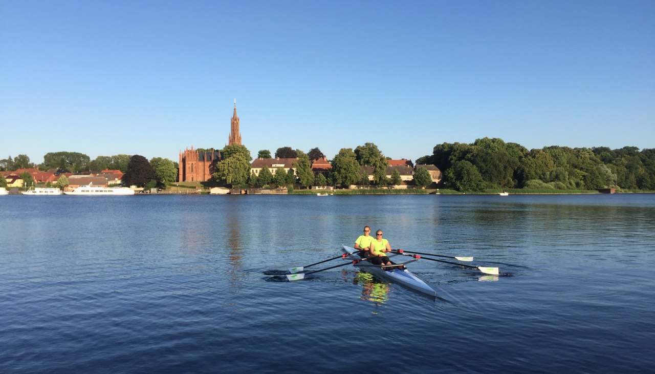 Unterwegs zum Kloster Malchow, &copy; Ruderschule Seenplatte GbR