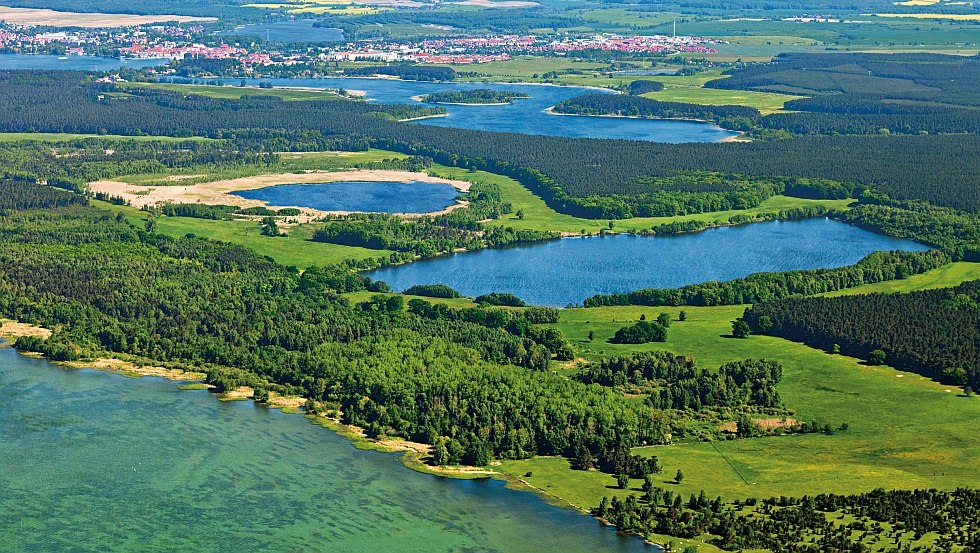 Het M&uuml;ritz-Nationalpark fascineert door de unieke balans tussen bos en water // &copy; TMV/Steindorf-Sabath