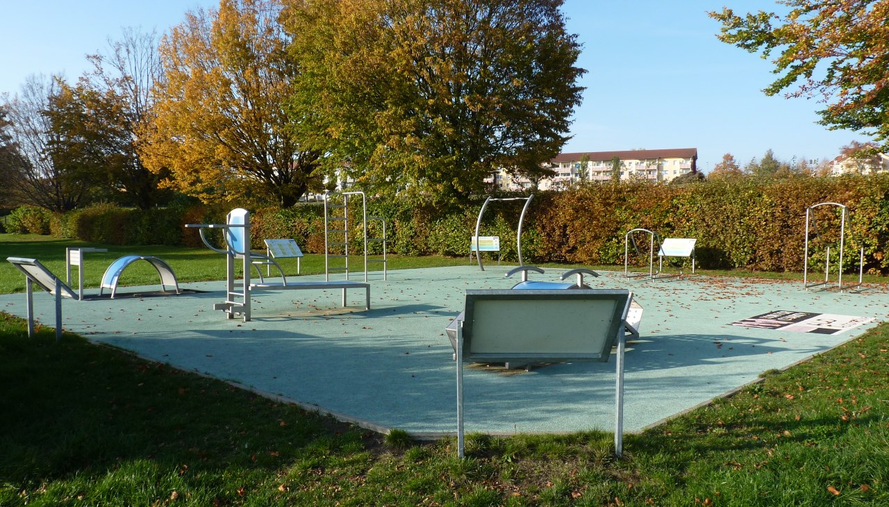 fitnessparcours-volksbad, © Kur- und Tourismus GmbH