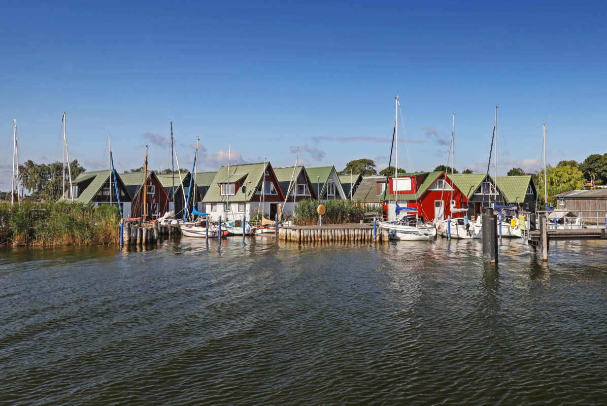 Althagen haven in de kustplaats aan de Oostzee Ahrenshoop // &copy; TMV/Gohlke
