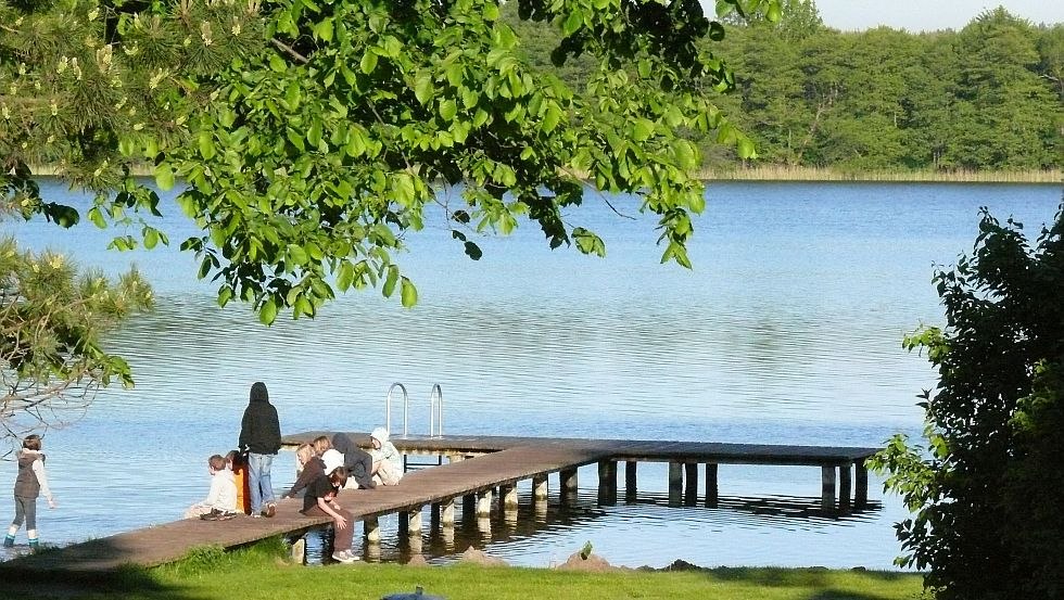 Im Granzower See baden // © Sommerhof Granzow/Britta Meyer-Itner Im Granzower See baden // © Sommerhof Granzow/Britta Meyer-Itner