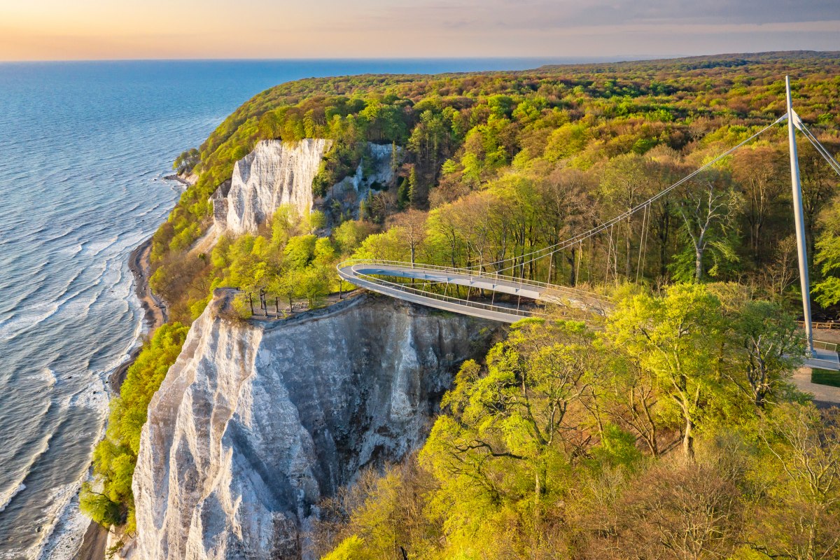 Der neue Skywalk auf dem Königsstuhl ist eröffnet., © NZK | T. Allrich Der neue Skywalk auf dem Königsstuhl ist eröffnet., © NZK | T. Allrich