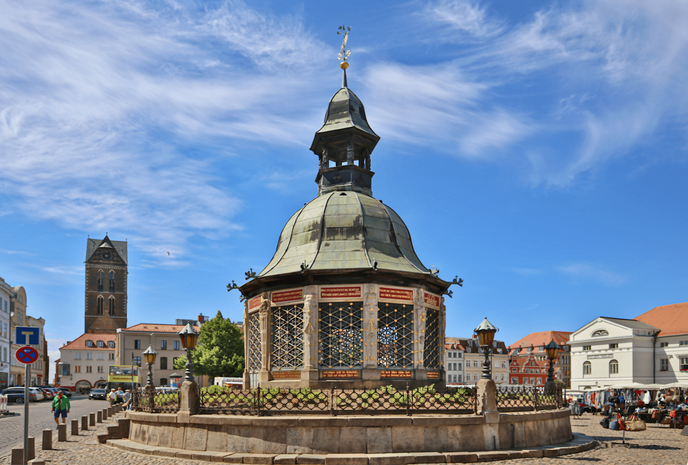 Wasserkunst Hansestadt Wismar, &copy; TMV/Gohlke