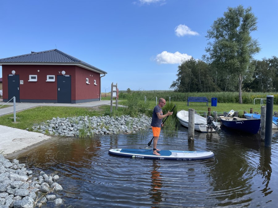 Hafen mit Wasserwanderrastplatz, &copy; TZ S&uuml;dliche Boddenk&uuml;ste