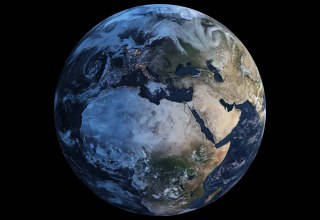 Die Erdbeobachtung mit Satelliten erm&ouml;glicht, globale Zusammenh&auml;nge zu verstehen und Ver&auml;nderungen unserer Umwelt zu messen. // &copy; Deutsches Zentrum f&uuml;r Luft- und Raumfahrt