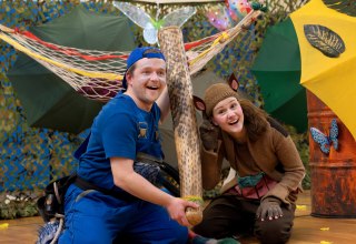 Es spielen: Simon Grundbacher & Linnea Vogel // &copy; Silke Winkler