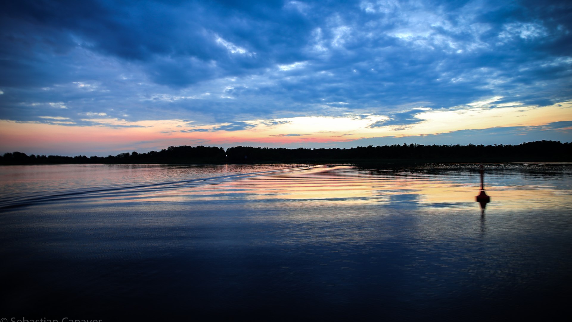 Blick vom Hausboot // © Sebastian Canaves Blick vom Hausboot // © Sebastian Canaves