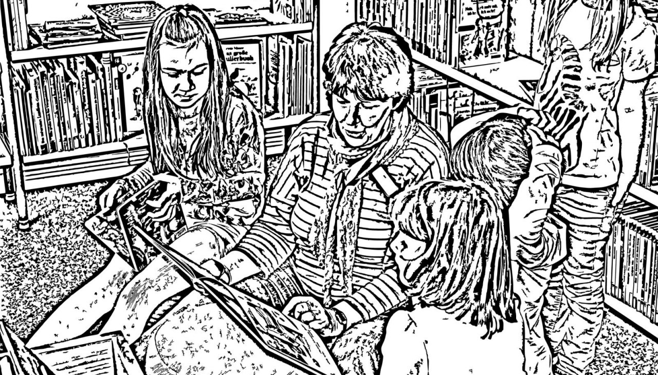 Vorlesezeit, © Stadtbibliothek Malchow