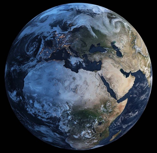 Die Erdbeobachtung mit Satelliten ermöglicht, globale Zusammenhänge zu verstehen und Veränderungen unserer Umwelt zu messen. // © Deutsches Zentrum für Luft- und Raumfahrt Die Erdbeobachtung mit Satelliten ermöglicht, globale Zusammenhänge zu verstehen und Veränderungen unserer Umwelt zu messen. // © Deutsches Zentrum für Luft- und Raumfahrt