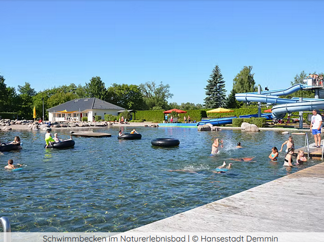 Naturerlebnisbad Demmin, © Hansestadt Demmin Naturerlebnisbad Demmin, © Hansestadt Demmin