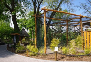 Neue Kapuzineraffenanlage mit Freigehege // © Birgit Schulz Neue Kapuzineraffenanlage mit Freigehege // © Birgit Schulz