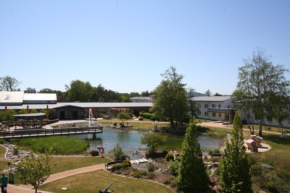 Zicht op een deel van het hotelcomplex // © Familien Wellness Hotel Seeklause Zicht op een deel van het hotelcomplex // © Familien Wellness Hotel Seeklause