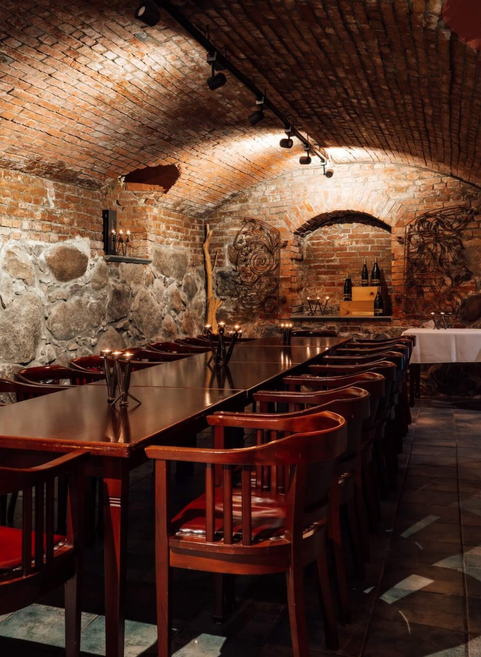 K&aelig;lderhv&aelig;lvet i restauranten W&ouml;hler i Schwerin