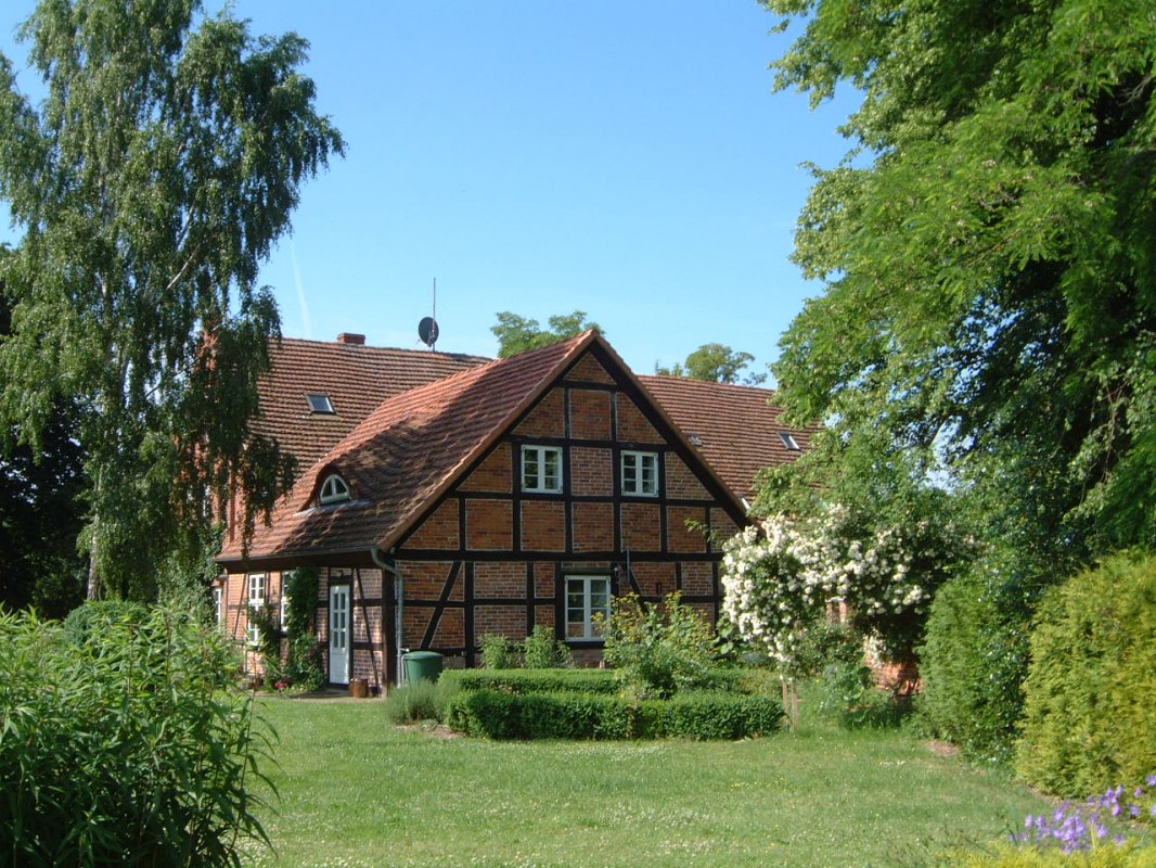 Blick zum Haus