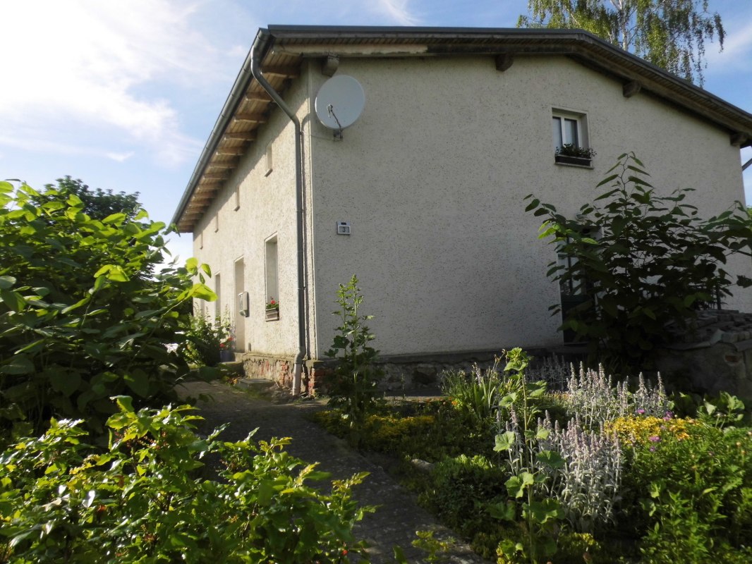 Eingang zur Ferienwohnung Gutshof Lebehn // &copy; Claudia Flemming