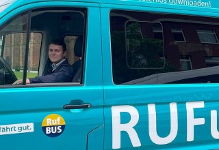 der RUFus der Stadtwerke Neubrandenburg // &copy; Stadtwerke Neubrandenburg