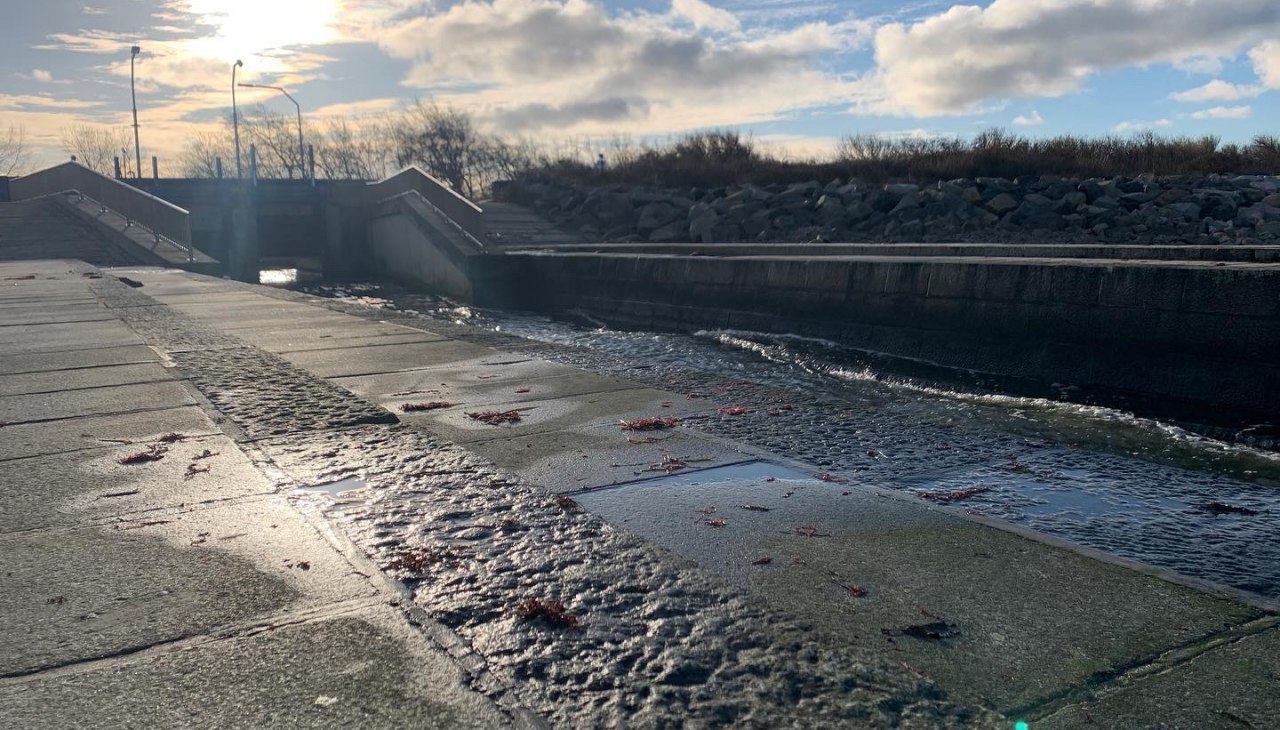 Jemnitz Schleuse, © Tourist-Info