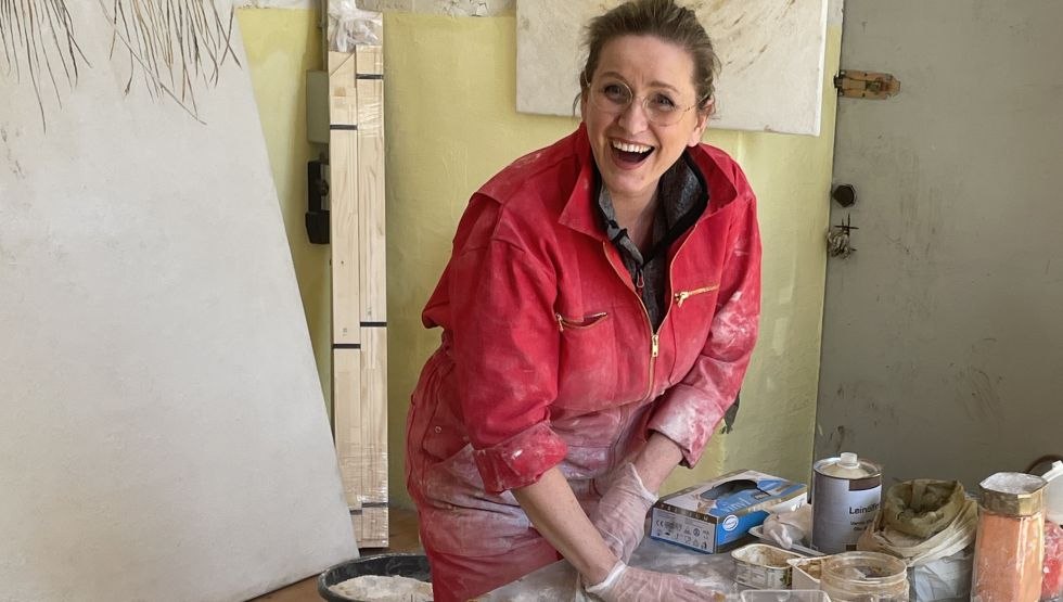 bei der Arbeit, &copy; Catrin Freuschle