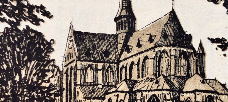 Das Münster in Bad Doberan auf Reutergeld ist das Hauptmotiv des Plakats. // © Stadt- und Bädermuseum Bad Doberan Das Münster in Bad Doberan auf Reutergeld ist das Hauptmotiv des Plakats. // © Stadt- und Bädermuseum Bad Doberan