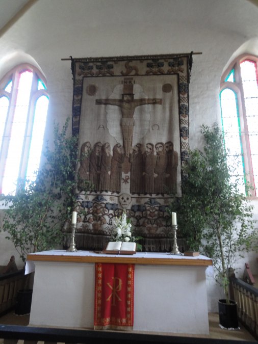 Eine Rarität und einzigartig. Ein handgeknüpfter Fischerteppich, © Angelika Michaelis-TVV e.V Eine Rarität und einzigartig. Ein handgeknüpfter Fischerteppich, © Angelika Michaelis-TVV e.V