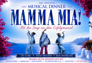 Musical Dinner (Das Original)MAMMA MIA!... mit den legend&auml;ren Songs aus dem Erfolgsmusical! // &copy; Musical Dinner (Das Original)