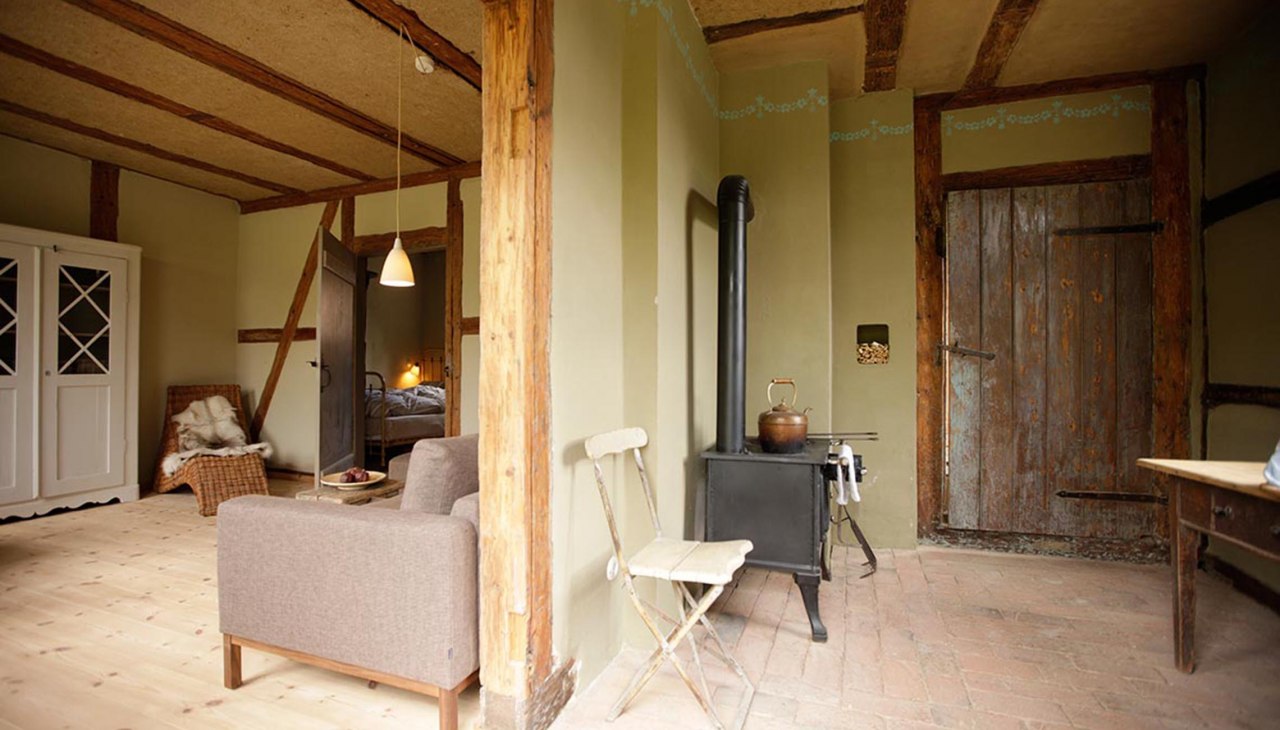 Küche und Wohnstube der »Alten Kate I«, © Hauke Dressler Küche und Wohnstube der »Alten Kate I«, © Hauke Dressler