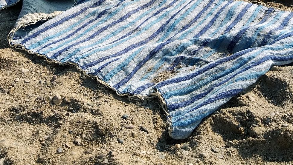 Stranddecke Jute Leinen, © Birgit Moll Stranddecke Jute Leinen, © Birgit Moll