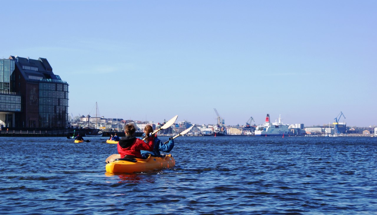 Auf in den Stadthafen, © Ronald Kley Auf in den Stadthafen, © Ronald Kley