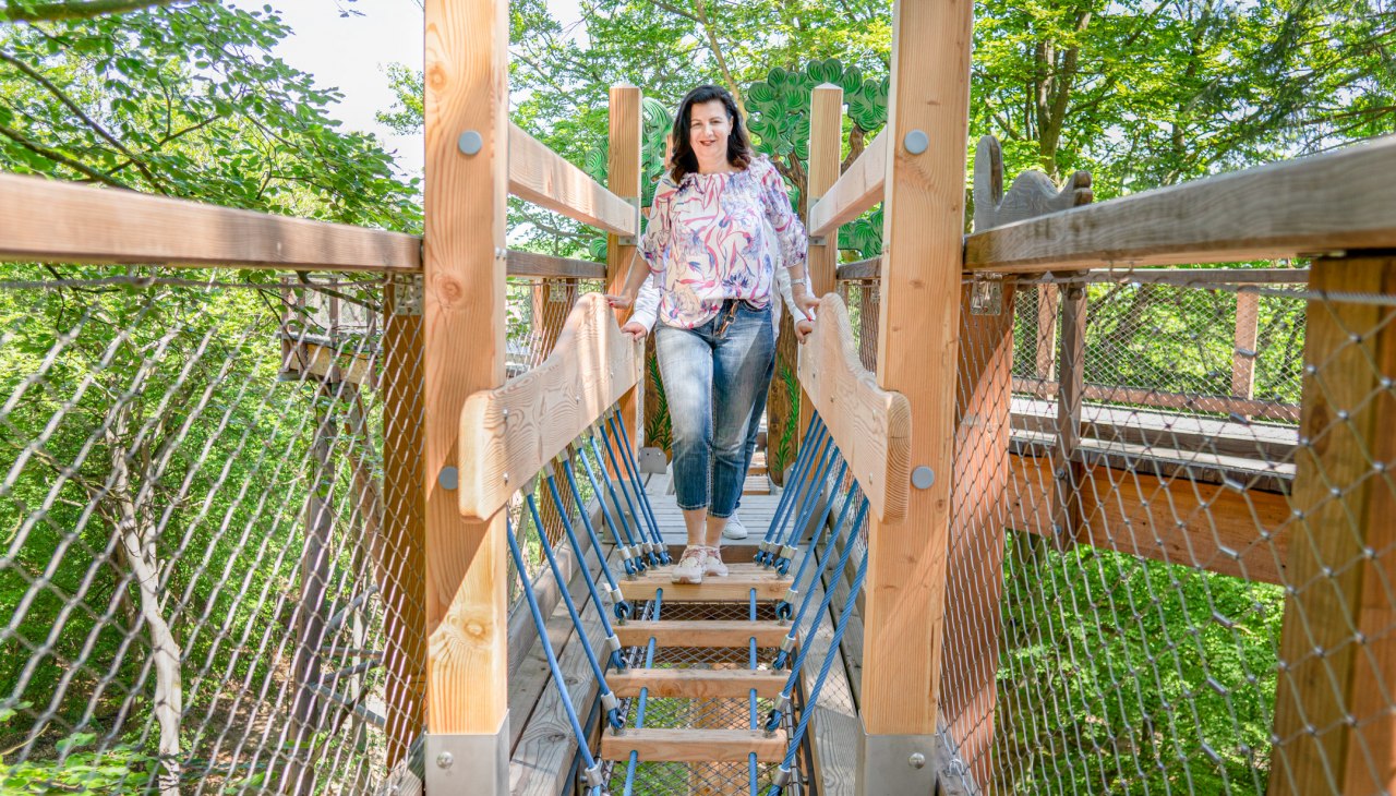 Spielstation, © Erlebnis Akademie AG/Baumwipfelpfad Usedom