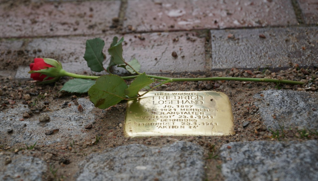 Stolpersteine Waren (M&uuml;ritz), &copy; Foto Jens Hecker