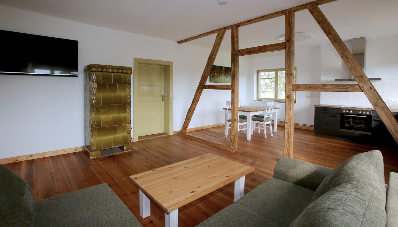 Wohnbereich Ferienwohnung 3, &copy; Ferienhaus Meincke