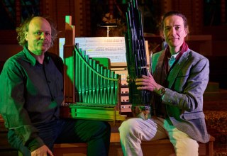 Volker Jaekel (Orgel) und Gert Anklam (Saxophone und Sheng), © Tivadar Nemesi Volker Jaekel (Orgel) und Gert Anklam (Saxophone und Sheng), © Tivadar Nemesi