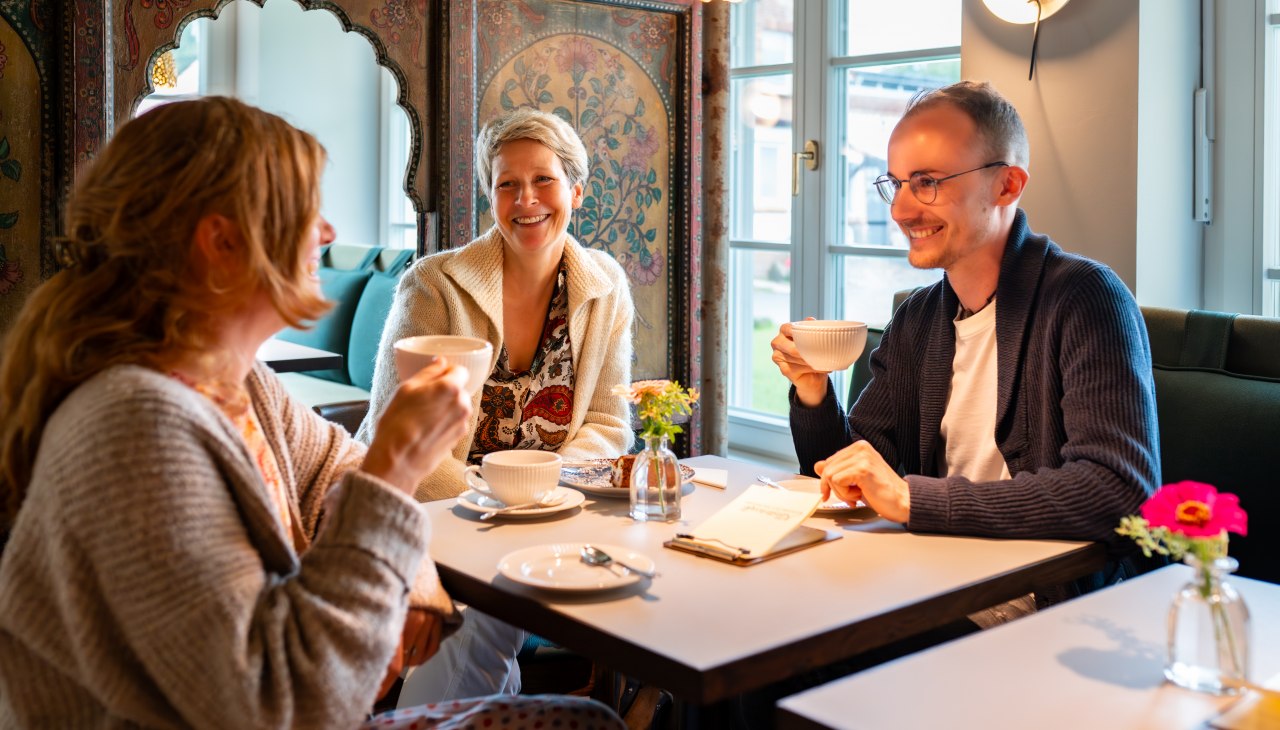 Welkom bij Klostercafé Gut Saunstorf, © Kloster Gut Saunstorf / Aneka Schwerdtfeger Welkom bij Klostercafé Gut Saunstorf, © Kloster Gut Saunstorf / Aneka Schwerdtfeger