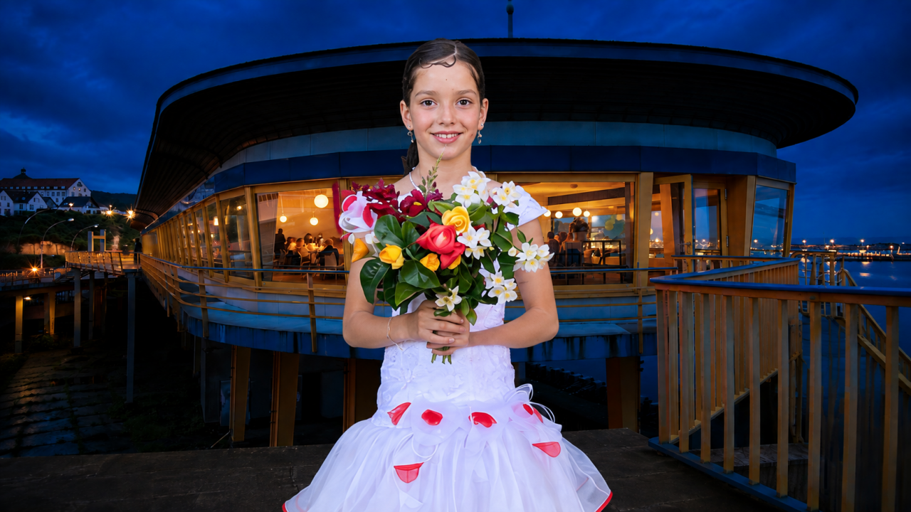 Florentine Fritsch vor dem Glasbahnhof // &copy; Vanessa Schade