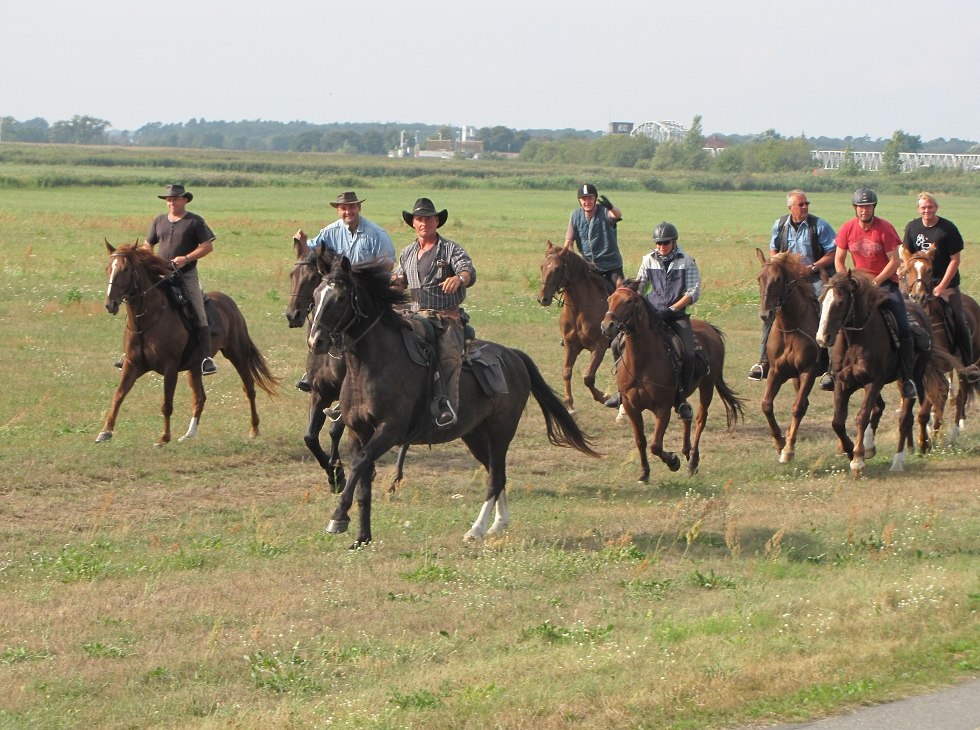 Onze ritten nemen je mee langs de kliffen, door de weilanden en, in het laagseizoen, naar het strand., © Juliana Völkner Onze ritten nemen je mee langs de kliffen, door de weilanden en, in het laagseizoen, naar het strand., © Juliana Völkner