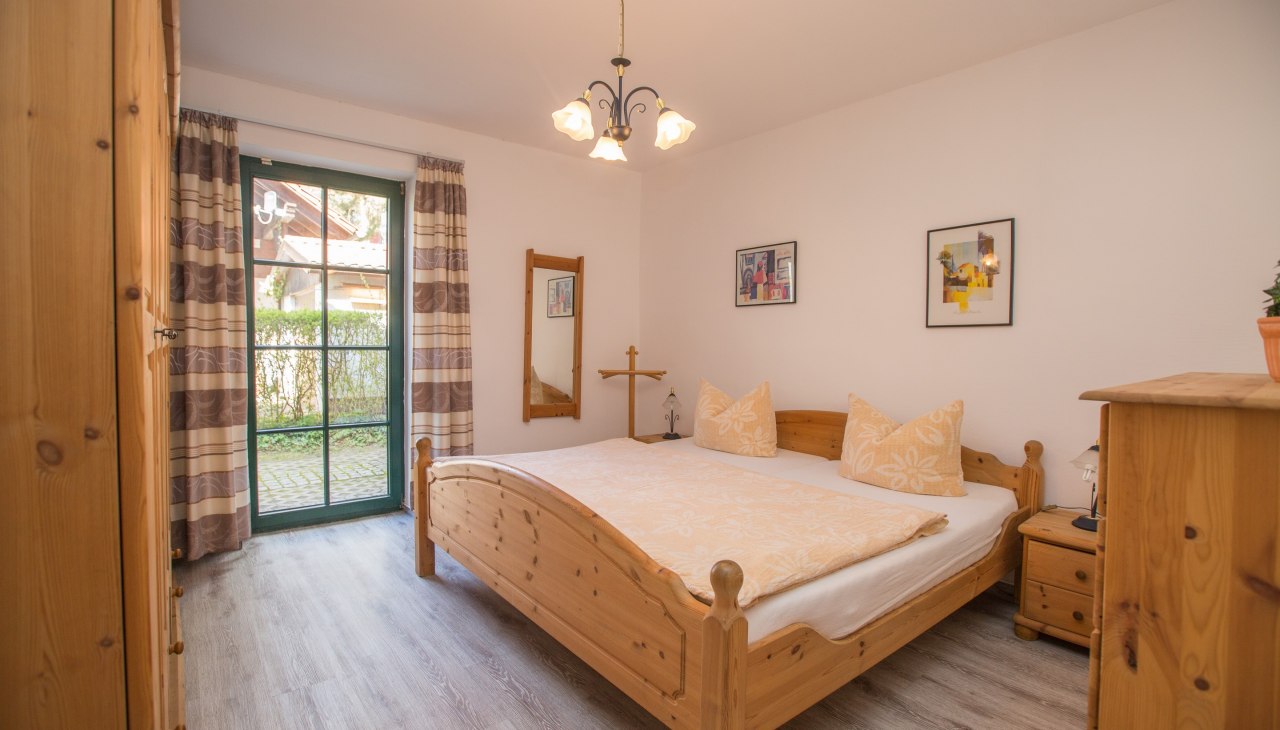 Slaapkamer in het vakantiehuis Seeblick, © Ferienkontor