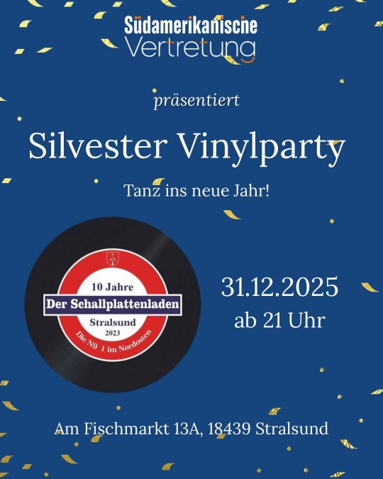 SILVESTER VINYLPARTY, &copy; SAV