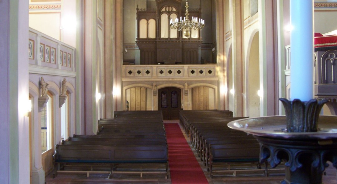 Innenansicht auf die Orgel, © Kurverwaltung Feldberger Seenlandschaft Innenansicht auf die Orgel, © Kurverwaltung Feldberger Seenlandschaft