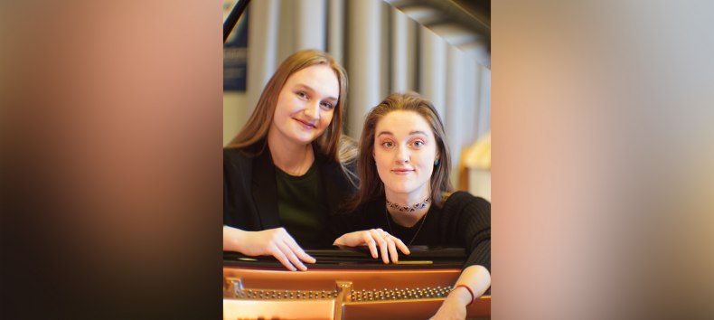 Varvara Kostenko und Yaroslava Osadcha // © hmt Rostock (bereitgestellt) Varvara Kostenko und Yaroslava Osadcha // © hmt Rostock (bereitgestellt)