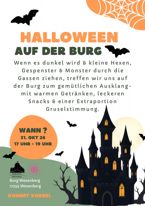 Halloween 2026 // &copy; Burgverein