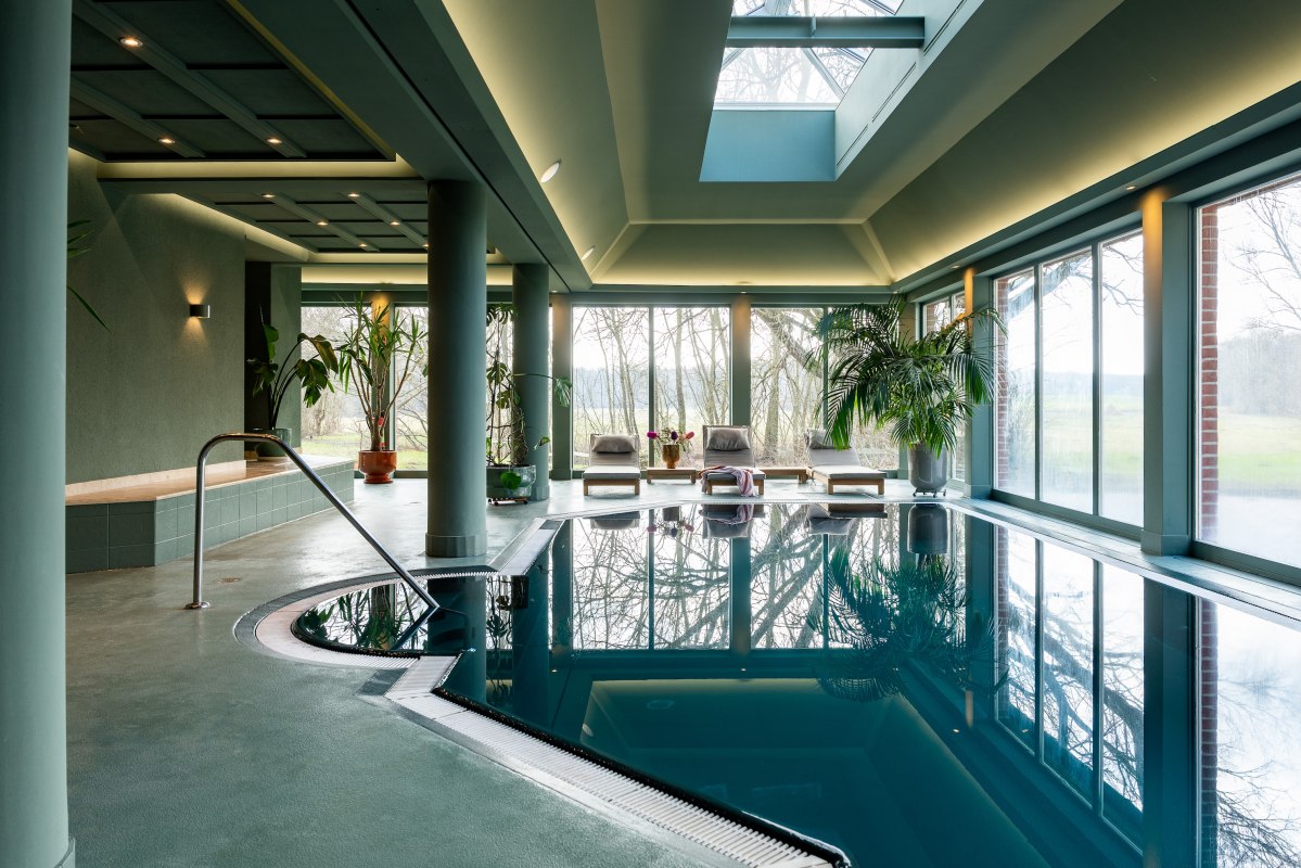 Spa und Pool // © St. Oberholz / Pavel Becker Spa und Pool // © St. Oberholz / Pavel Becker