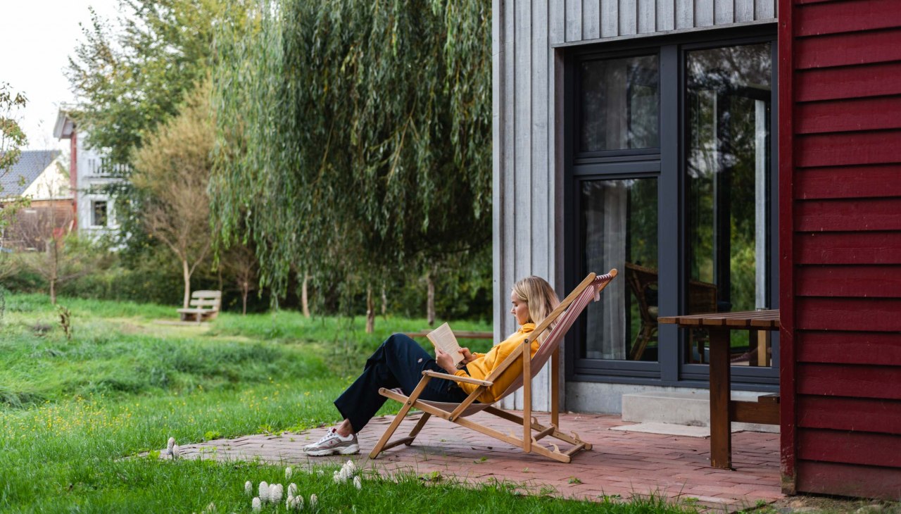 Terras, &copy; Alte Kachelofenfabrik