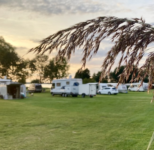 Een van de kampeerweiden..., © Janine Kissel Een van de kampeerweiden..., © Janine Kissel