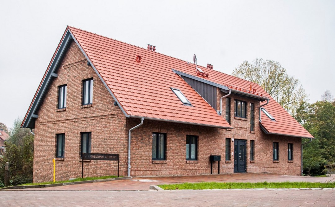 Der Neubau mit den sechs Apartments wurde 2019 fertig gestellt., &copy; Lichthof Neubrandenburg