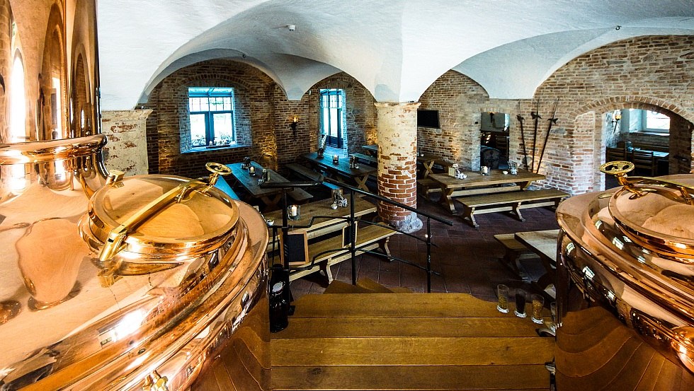 Urige Atmosphäre in der hauseigenen Brauerei // © FREEDESIGN media agentur Martin Wittmann Urige Atmosphäre in der hauseigenen Brauerei // © FREEDESIGN media agentur Martin Wittmann