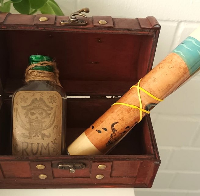 Schatztruhe mit Schatzkarte // &copy; JSB e. V.