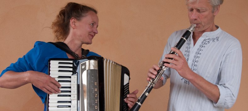 Susanne Sasse und Martin Kratzsch // &copy; Duo Sol sayn gelebt