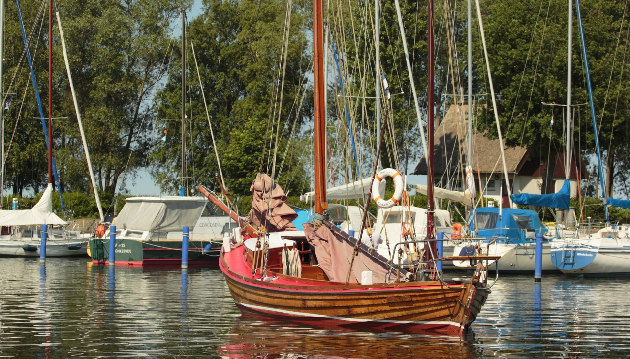 Mit der "Ghost" nach Usedom. Ein Abenteuer auf einem Zeesboot, &copy; Markus M&ouml;ller